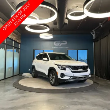 White 2023 Kia Seltos EX for sale in Kaysville, UT
