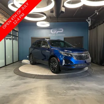 Blue 2022 Chevrolet Equinox RS for sale in Kaysville, UT