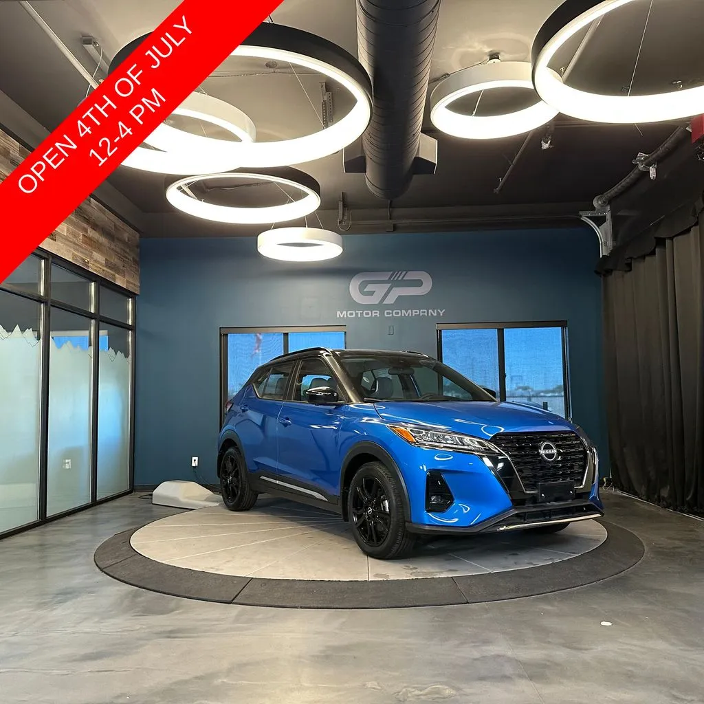 Blue 2023 Nissan Kicks SR for sale in Kaysville, UT