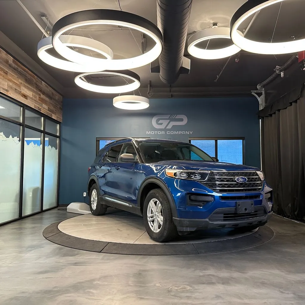 Blue 2022 Ford Explorer XLT for sale in Kaysville, UT