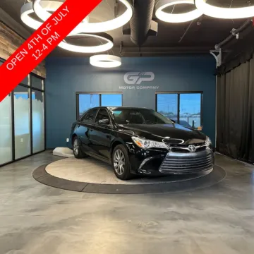 Black 2015 Toyota Camry XLE for sale in Kaysville, UT