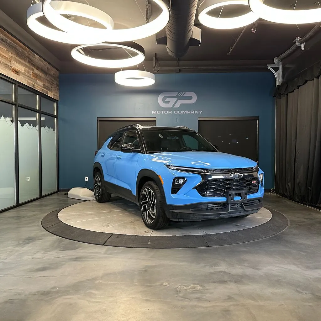 Blue 2024 Chevrolet TrailBlazer RS for sale in Kaysville, UT