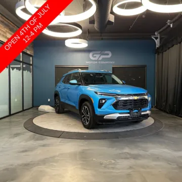 Blue 2025 Chevrolet TrailBlazer LT for sale in Kaysville, UT
