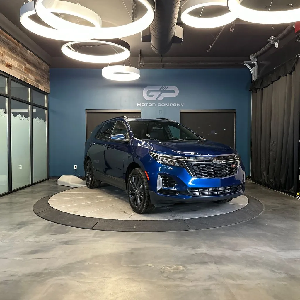 Blue 2022 Chevrolet Equinox RS for sale in Kaysville, UT