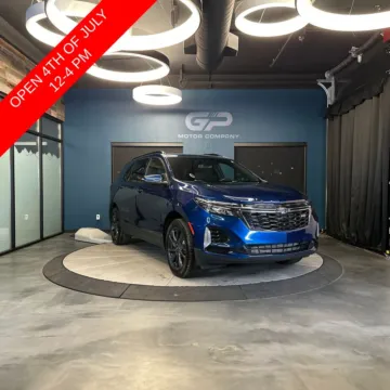 Blue 2022 Chevrolet Equinox RS for sale in Kaysville, UT