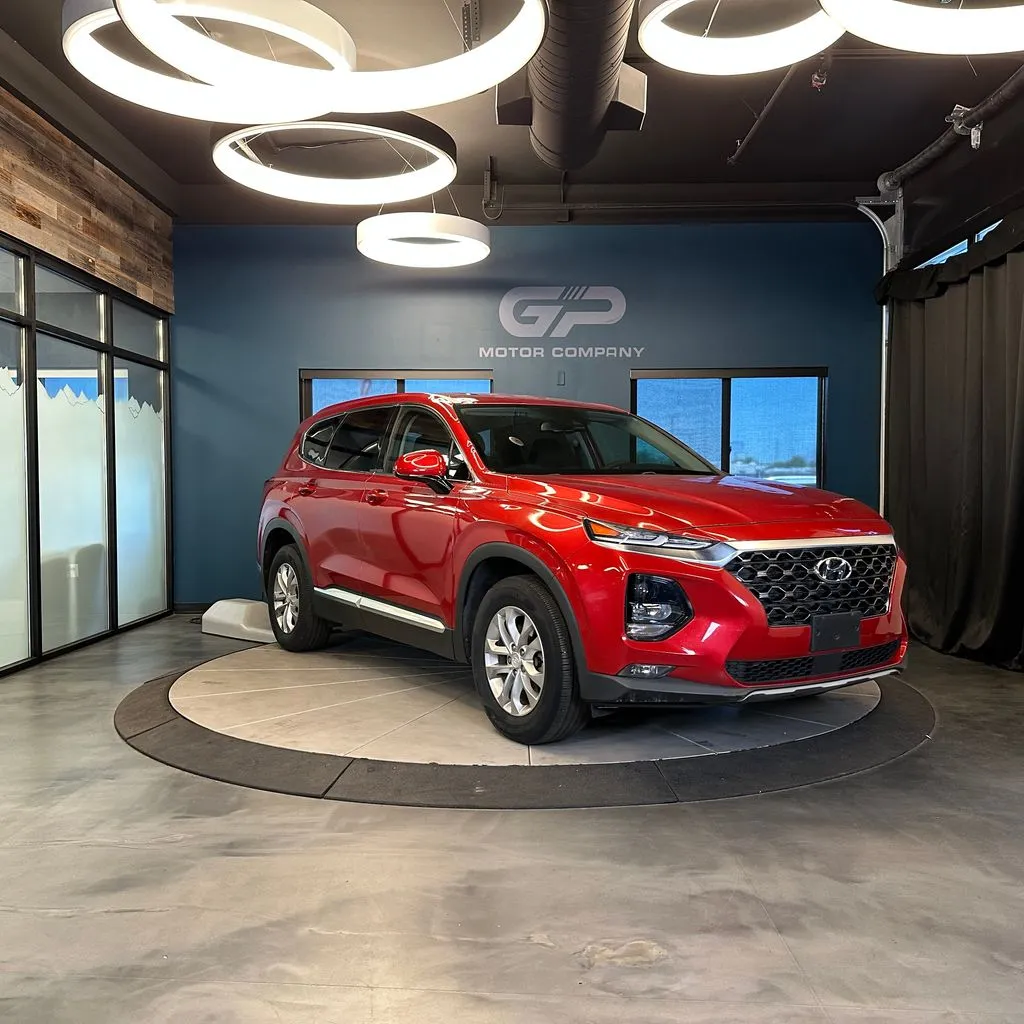 Red 2019 Hyundai Santa Fe SEL for sale in Kaysville, UT