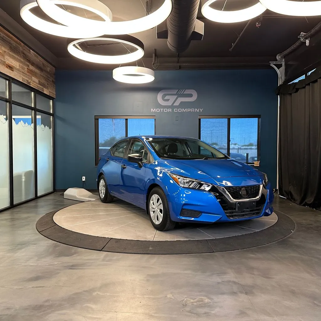 Blue 2021 Nissan Versa 1.6 S for sale in Kaysville, UT