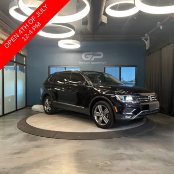 Black 2021 Volkswagen Tiguan 2.0T SEL for sale in Kaysville, UT