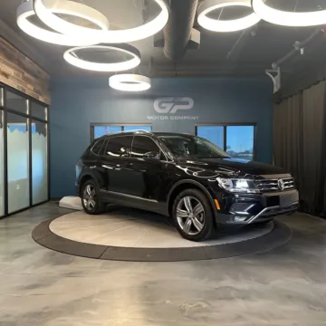 Black 2021 Volkswagen Tiguan 2.0T SEL for sale in Kaysville, UT
