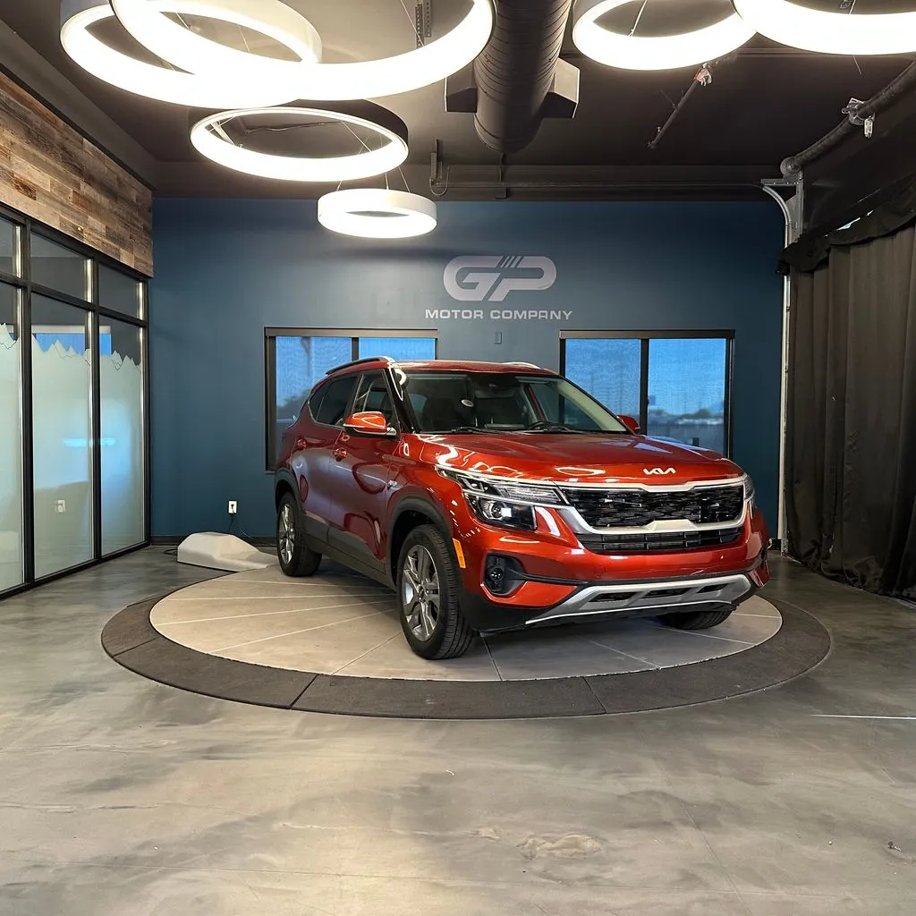 Orange 2022 Kia Seltos S for sale in Kaysville, UT