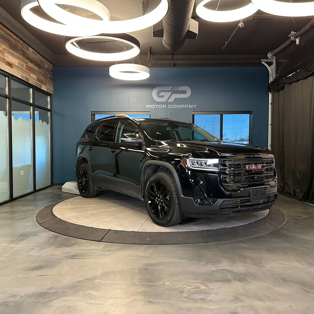 Black 2023 GMC Acadia SLT for sale in Kaysville, UT