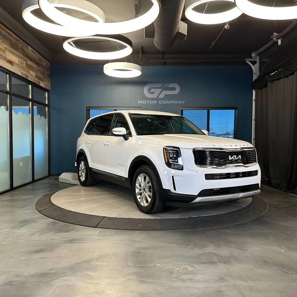White 2022 Kia Telluride LX for sale in Kaysville, UT