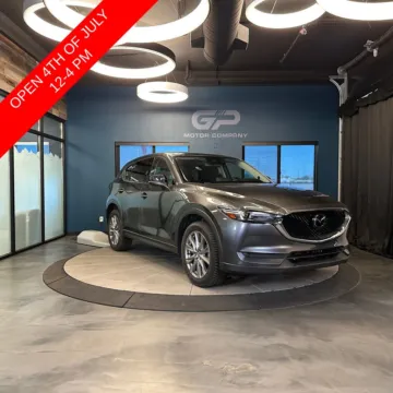Gray 2021 Mazda CX-5 Grand Touring for sale in Kaysville, UT