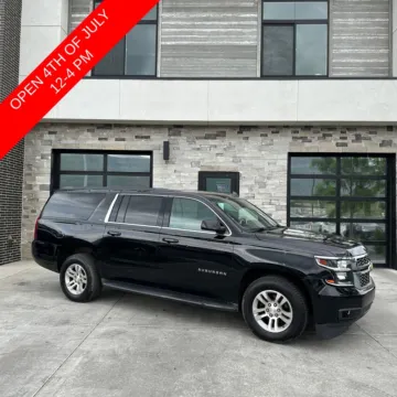 Black 2018 Chevrolet Suburban LT for sale in Kaysville, UT