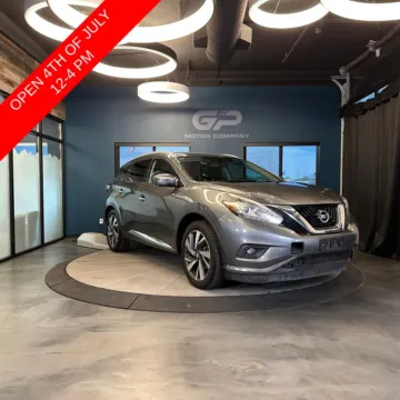 Gray 2017 Nissan Murano Platinum for sale in Kaysville, UT