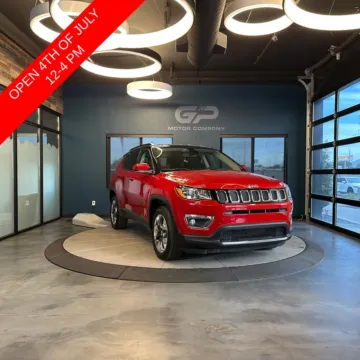 Red 2019 Jeep Compass Limited for sale in Kaysville, UT