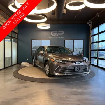 Gray 2023 Toyota Camry Hybrid LE for sale in Kaysville, UT