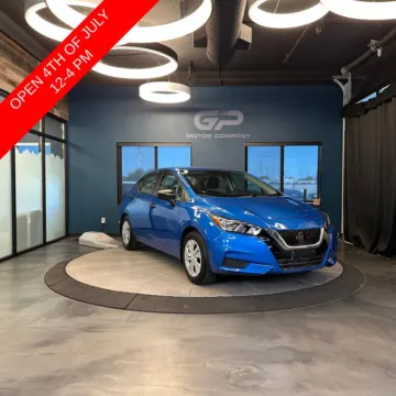 Blue 2021 Nissan Versa 1.6 S for sale in Kaysville, UT