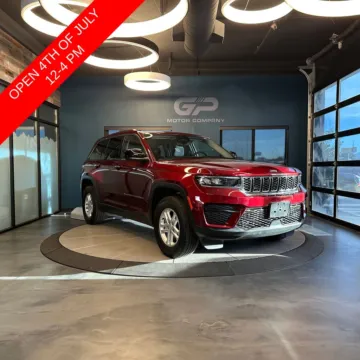 Red 2023 Jeep Grand Cherokee Laredo for sale in Kaysville, UT