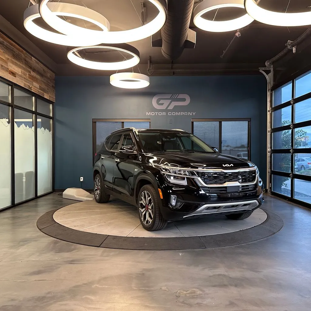 Black 2023 Kia Seltos SX for sale in Kaysville, UT