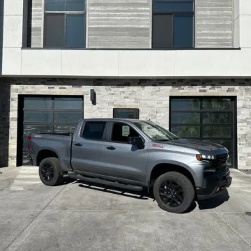Gray 2021 Chevrolet Silverado 1500 LT Trail Boss for sale in Kaysville, UT