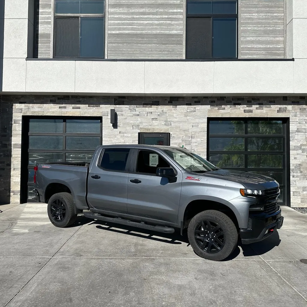 Gray 2021 Chevrolet Silverado 1500 LT Trail Boss for sale in Kaysville, UT