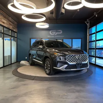 Gray 2022 Hyundai Santa Fe Limited for sale in Kaysville, UT