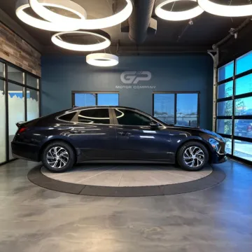 Photos of 2021 Hyundai Sonata Hybrid Blue for sale in Kaysville, UT at GP Motor Company