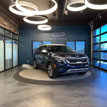 Blue 2021 Kia Seltos S for sale in Kaysville, UT