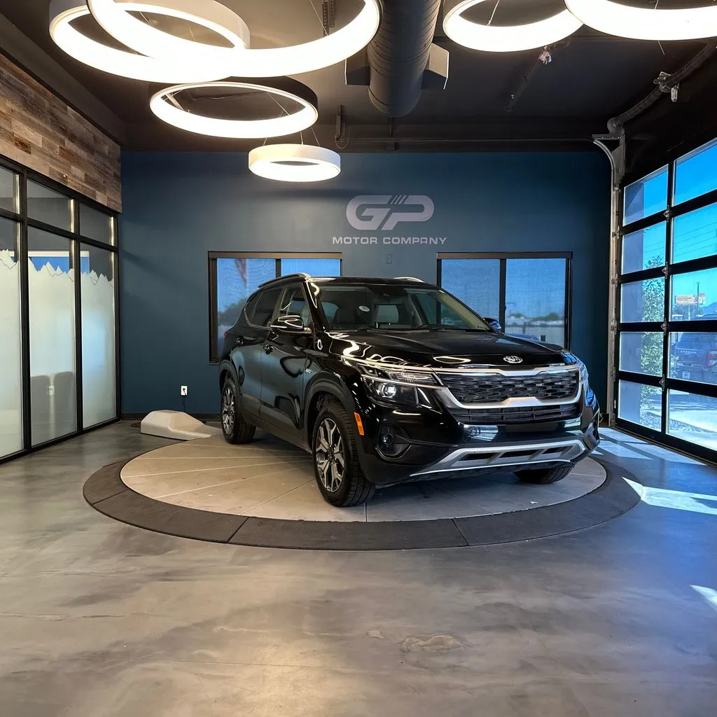 Black 2021 Kia Seltos EX for sale in Kaysville, UT