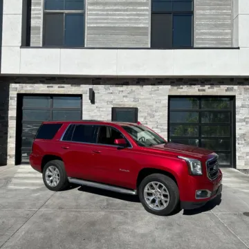 Red 2015 GMC Yukon SLT for sale in Kaysville, UT