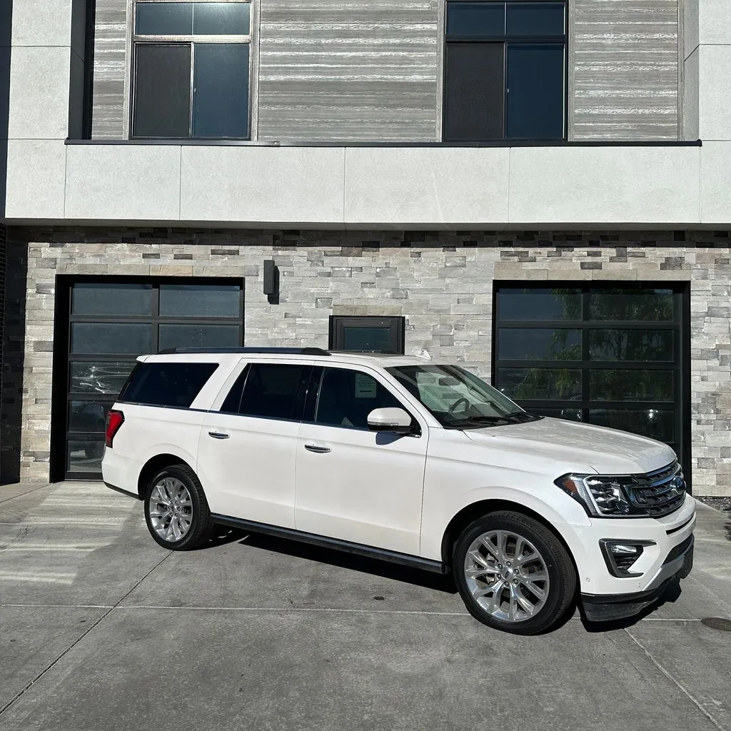White 2018 Ford Expedition Max Limited for sale in Kaysville, UT