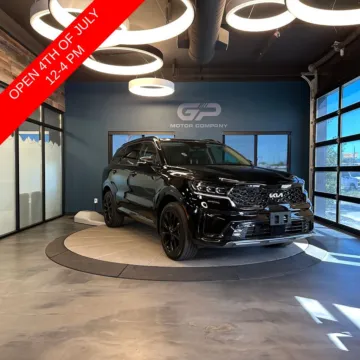 Black 2023 Kia Sorento SX for sale in Kaysville, UT