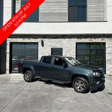 Gray 2017 Chevrolet Colorado Z71 for sale in Kaysville, UT