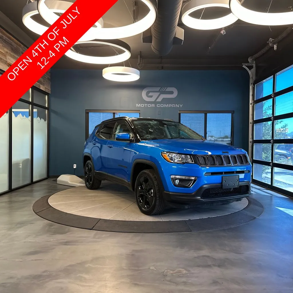 Blue 2021 Jeep Compass Latitude for sale in Kaysville, UT