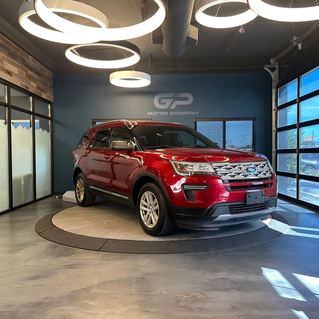 Red 2019 Ford Explorer XLT for sale in Kaysville, UT