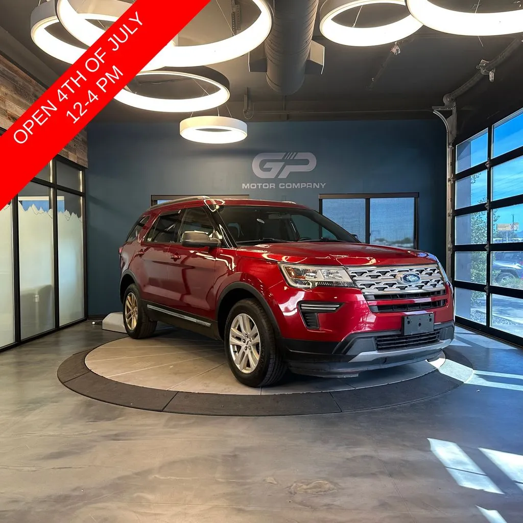 Red 2019 Ford Explorer XLT for sale in Kaysville, UT