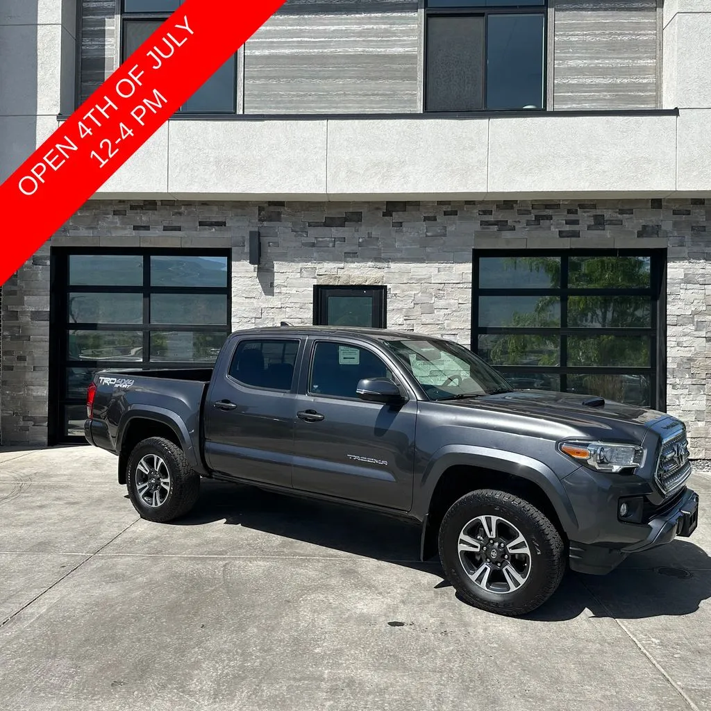 Gray 2017 Toyota Tacoma TRD Sport for sale in Kaysville, UT