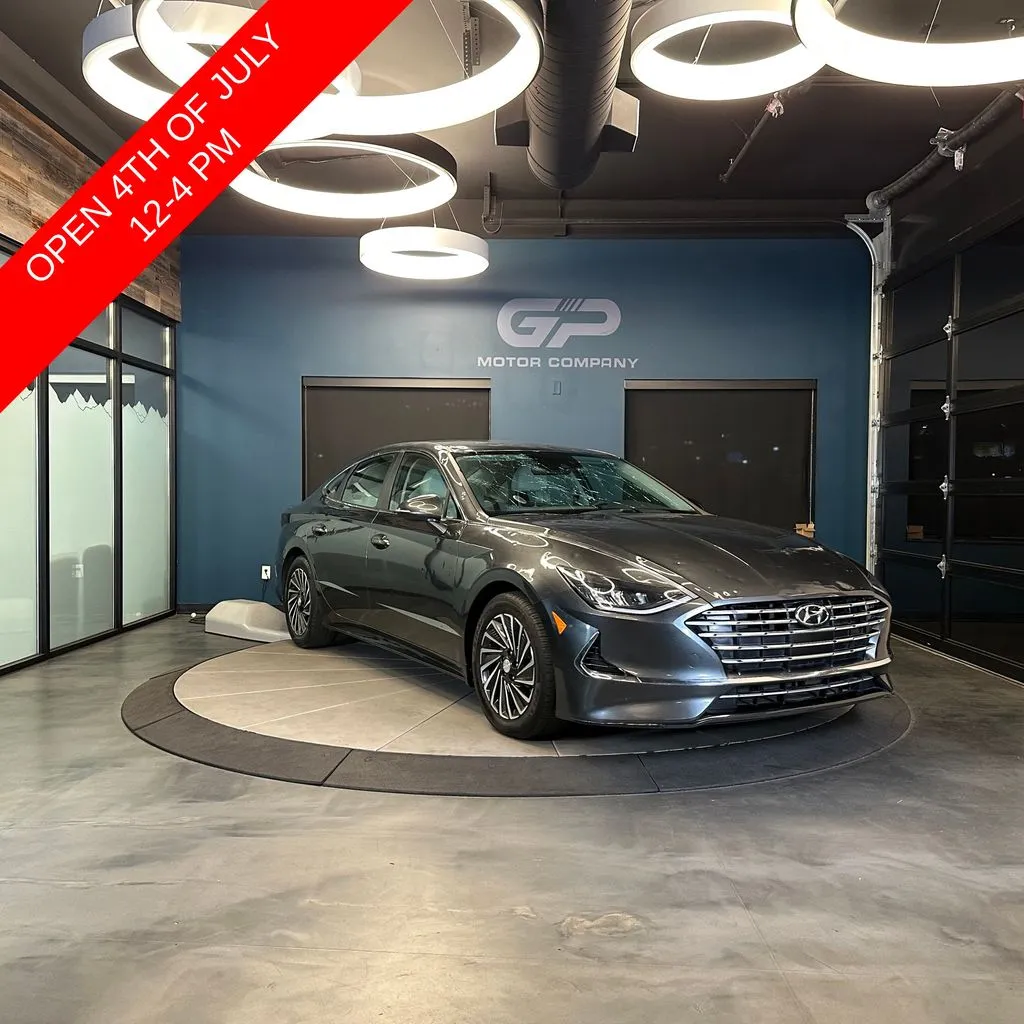 Gray 2023 Hyundai Sonata Hybrid SEL for sale in Kaysville, UT