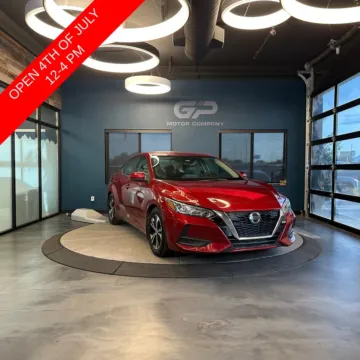 Red 2020 Nissan Sentra SV for sale in Kaysville, UT