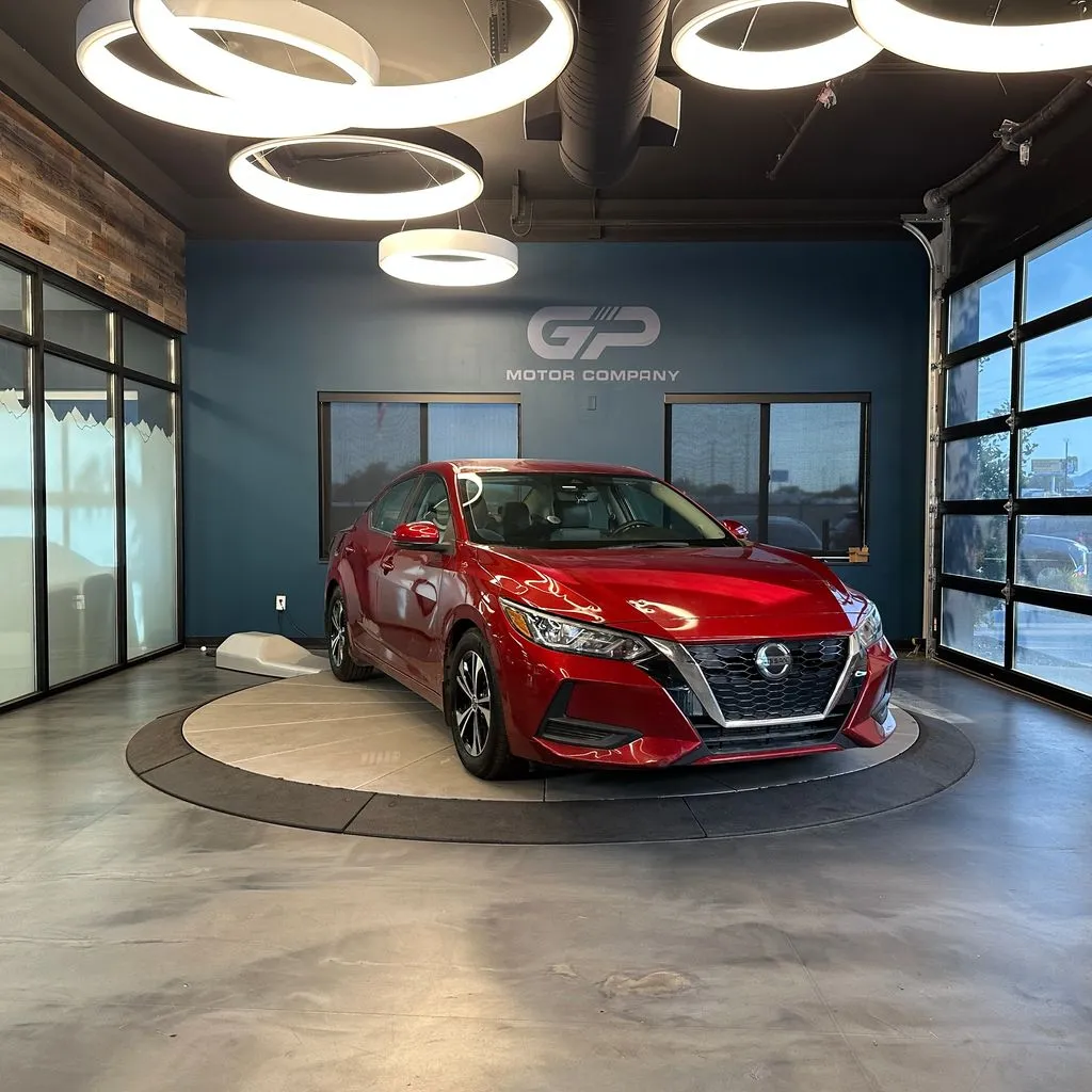 Red 2020 Nissan Sentra SV for sale in Kaysville, UT