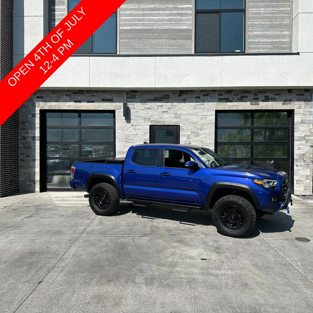 Blue 2022 Toyota Tacoma TRD Off-Road for sale in Kaysville, UT
