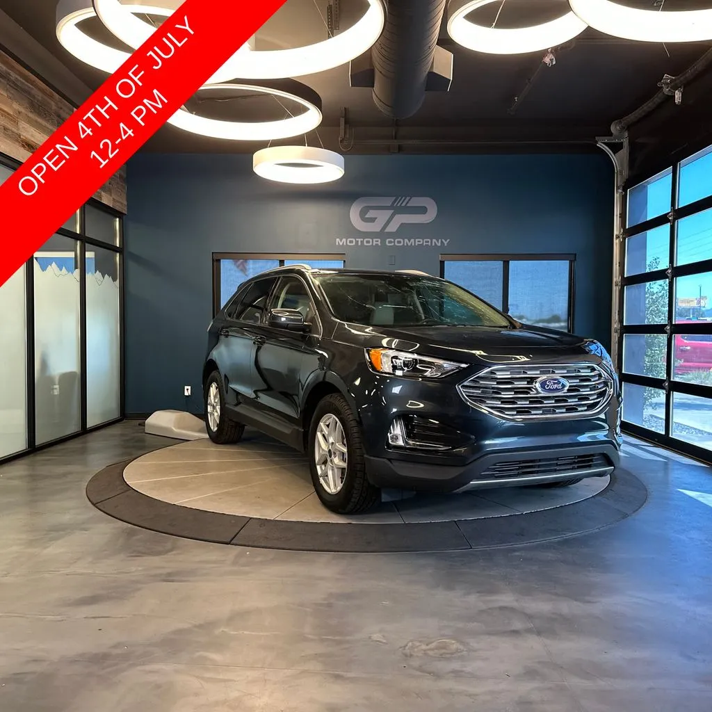 Blue 2022 Ford Edge SEL for sale in Kaysville, UT