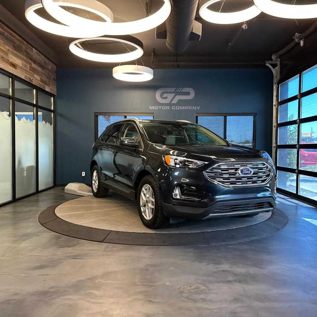Blue 2022 Ford Edge SEL for sale in Kaysville, UT