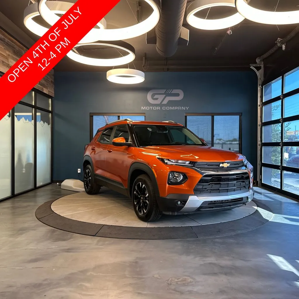 Orange 2023 Chevrolet TrailBlazer LT for sale in Kaysville, UT