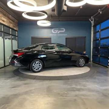 Another view of 2025 Hyundai Elantra Hybrid Blue for sale in Kaysville, UT at GP Motor Company