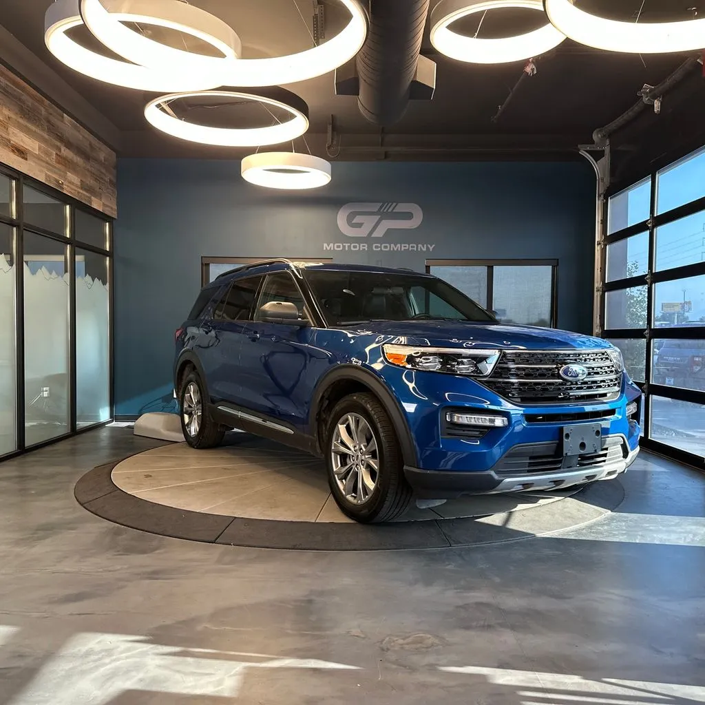 Blue 2020 Ford Explorer XLT for sale in Kaysville, UT