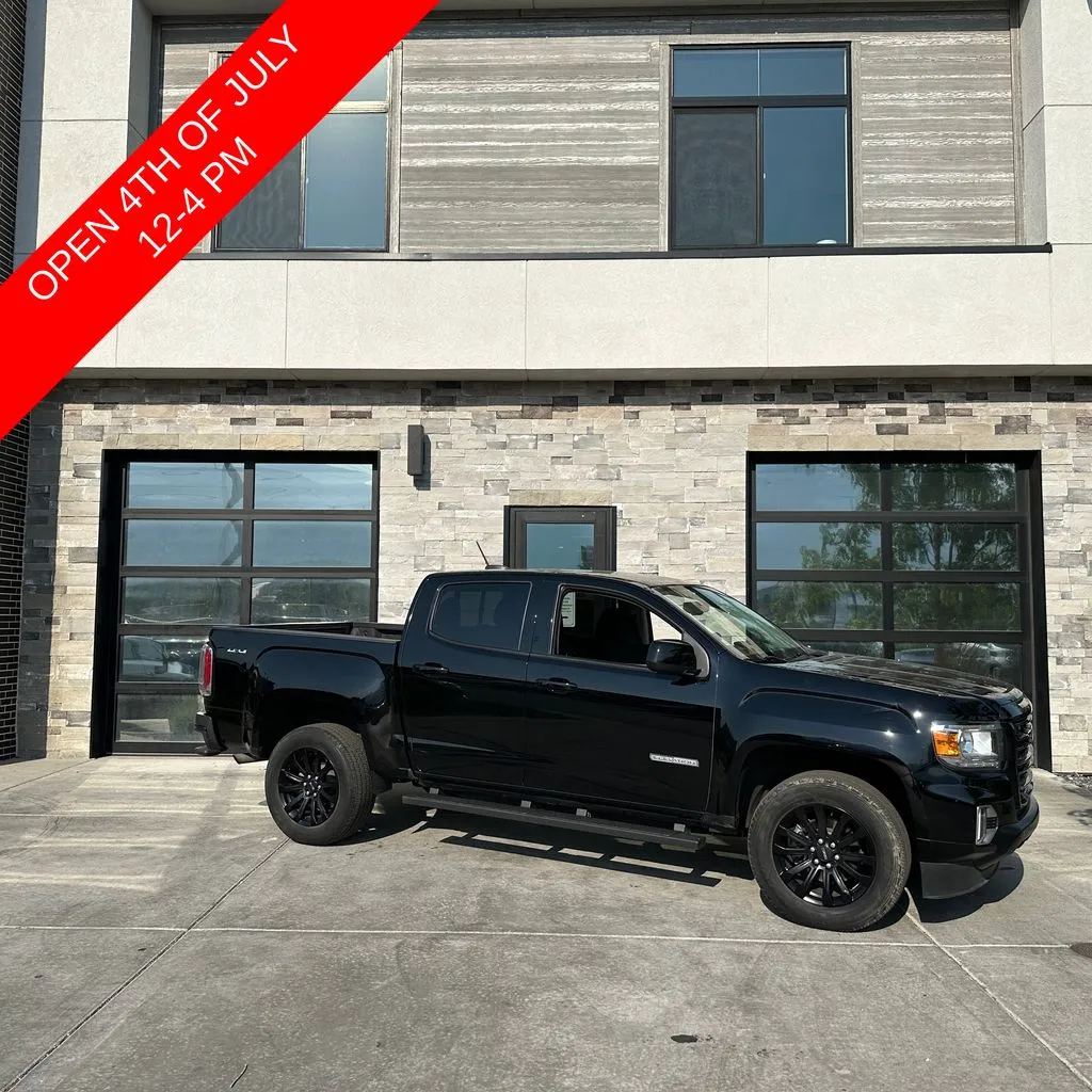 Black 2022 GMC Canyon Elevation for sale in Kaysville, UT