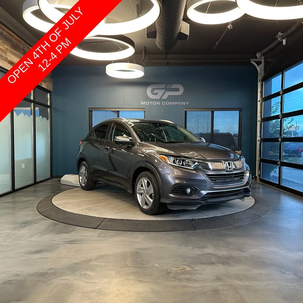 Gray 2019 Honda HR-V EX-L for sale in Kaysville, UT