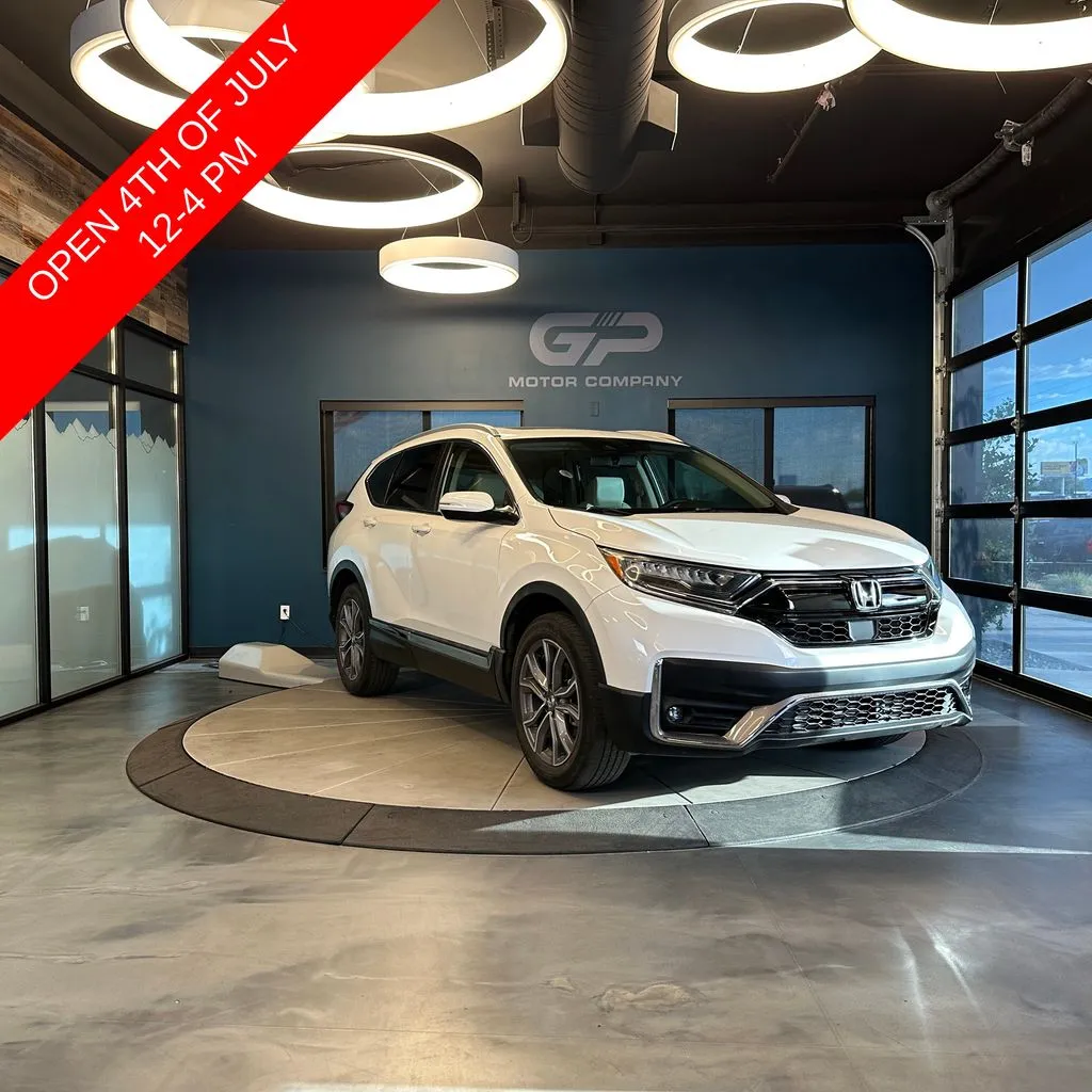 White 2022 Honda CR-V Touring for sale in Kaysville, UT